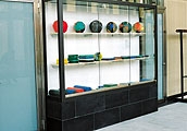 Acrylfarbe 1988–98: Eine bewegliche Sammlung, 1998.Wandstück im Institut für Robotik, ETH Zürich
