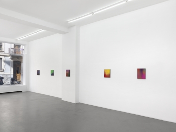 Markus Amm, Galerie Mezzanin, Genf, 2022 (Ausstellungsansicht). Foto: Annick Wetter