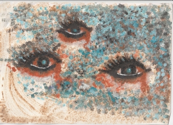 Tusche mit Naturfarben auf Papier, 21,0 x 29,7 cm, 2015