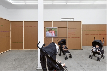 Ei Arakawa · Dont’t give up, 2022, Ausstellungsansicht Overduin & Co., Los Angeles