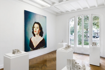 Hedy Lamarr – The Strange Woman, Ausstellungsansicht, La Galerie, centre d’art contemporain, Noisy-le-Sec, 2022 © ProLitteris. Foto: Salim Santa Lucia