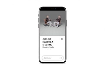 Nina Roehrs und Damjanski · FitArt I Fitness Art Club, App, Screenshot, 2020