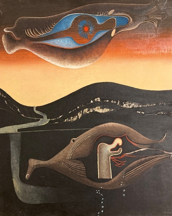 Otto Tschumi · Le Chemin des larmes, 1938, Öl auf Leinwand, 58,2 x 49,4 cm © ProLitteris, ART-Nachlassstiftung Bern