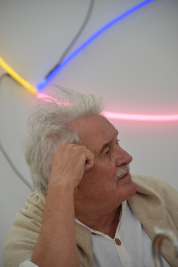 Keith Sonnier, , 2015. Foto: Thomas Angehrn
