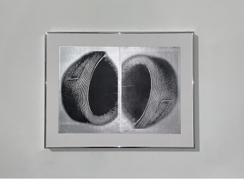 Marie Angeletti, Xenon, 2021, Druck auf Silber, 42 x 30,5 cm. Foto: Courtesy Centre d’édition contemporaine, Genf.